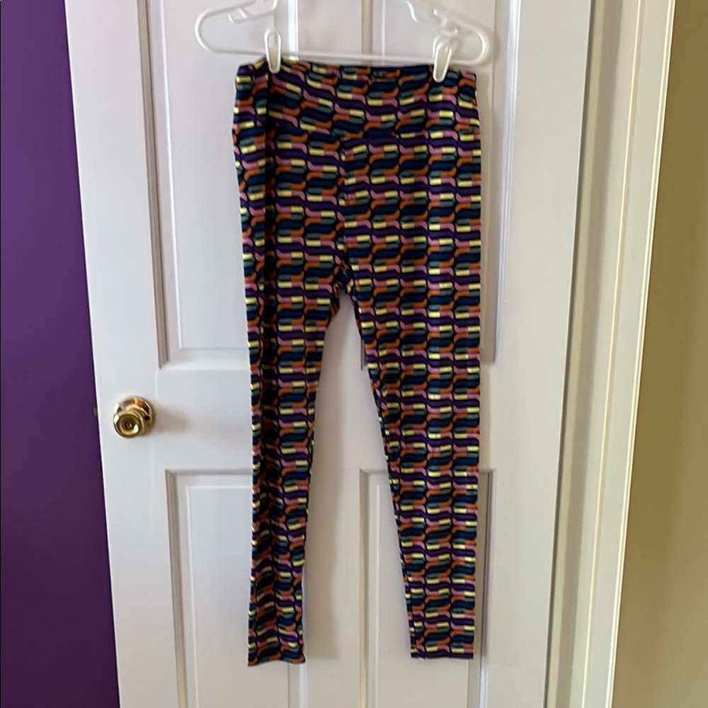 Colorful Striped LuLaRoe Tall & Curvy